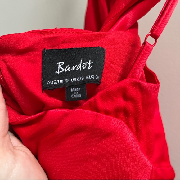 Bardot Bella Split Dress in Formula One - Picture 3 of 5